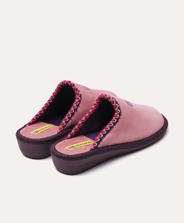 nordikas ZAPATILLAS DE CASA MUJER AFELPADO ROSA Descuento por venta flash