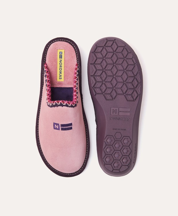 nordikas ZAPATILLAS DE CASA MUJER AFELPADO ROSA Descuento por venta flash