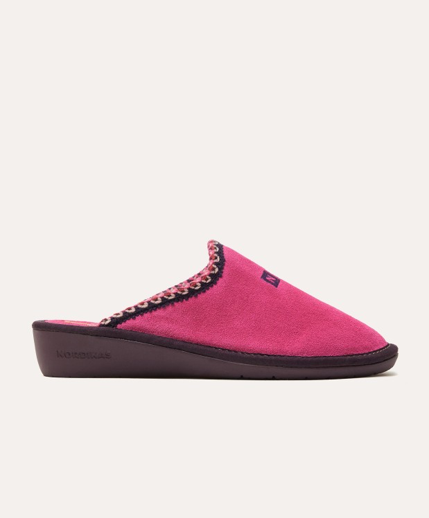 nordikas ZAPATILLAS DE CASA MUJER AFELPADO FRESA Ofertas de temporada