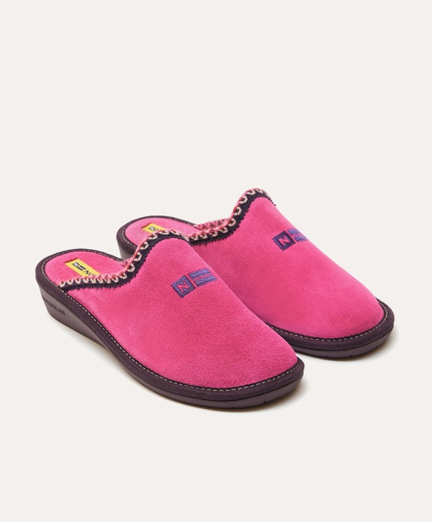 nordikas ZAPATILLAS DE CASA MUJER AFELPADO FRESA Ofertas de temporada