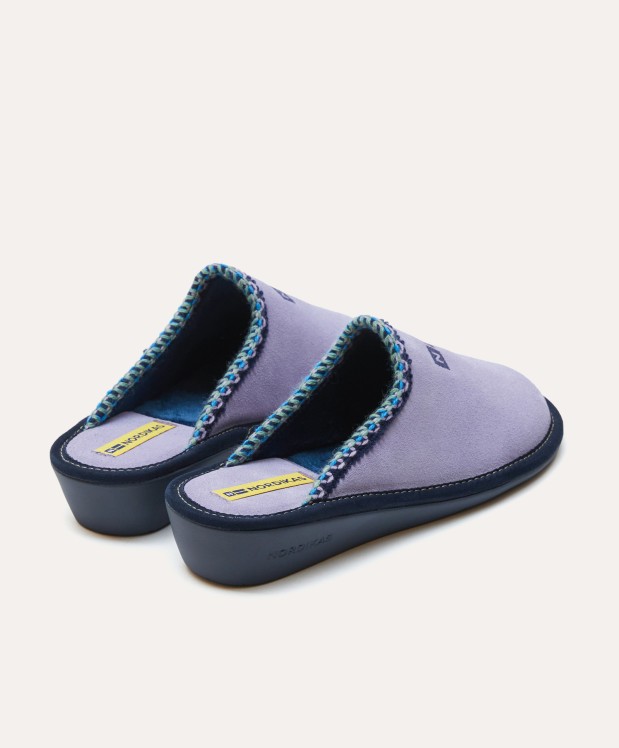nordikas ZAPATILLAS DE CASA MUJER AFELPADO LILA Ofertas especiales
