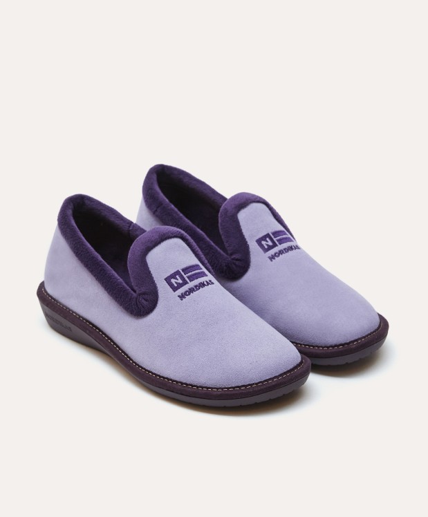 nordikas ZAPATILLAS DE CASA MUJER AFELPADO LILA Tienda