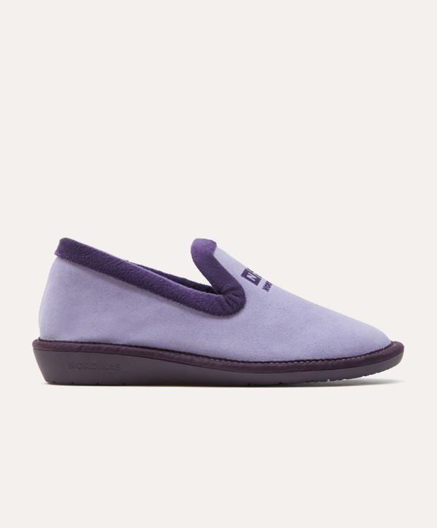 nordikas ZAPATILLAS DE CASA MUJER AFELPADO LILA Tienda