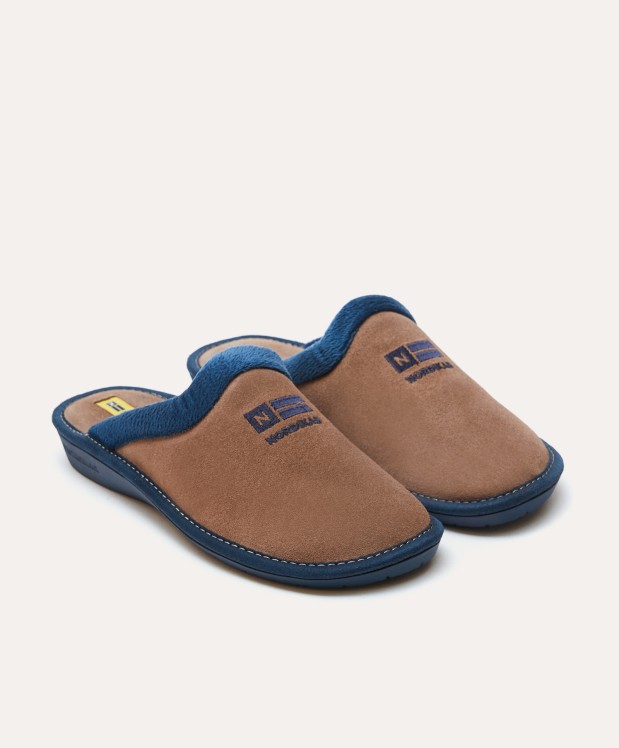 nordikas ZAPATILLAS DE CASA MUJER AFELPADO PIEDRA Mejor oferta