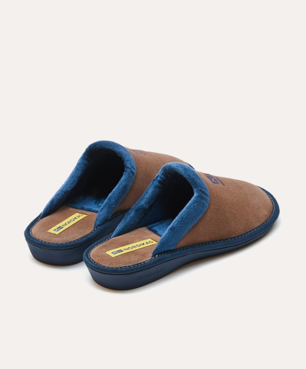 nordikas ZAPATILLAS DE CASA MUJER AFELPADO PIEDRA Mejor oferta