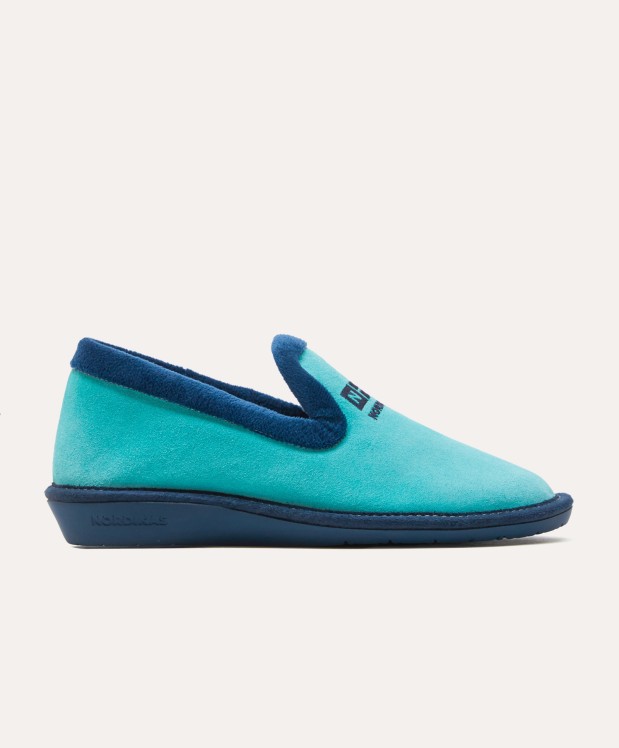 nordikas ZAPATILLAS DE CASA MUJER AFELPADO MENTA Oferta especial