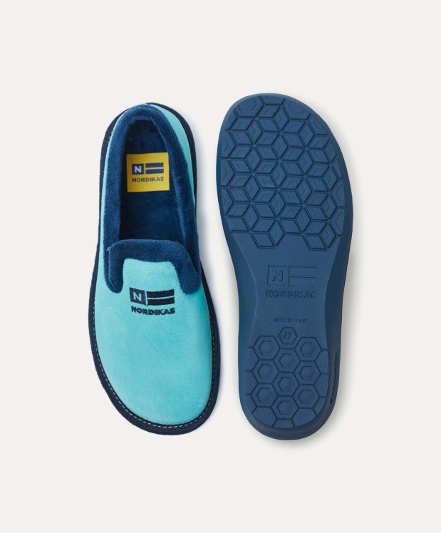 nordikas ZAPATILLAS DE CASA MUJER AFELPADO MENTA Oferta especial