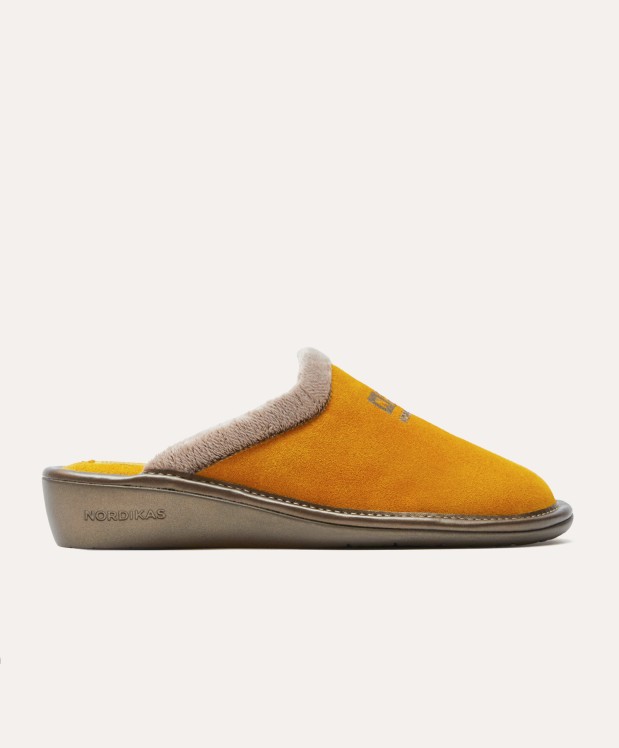 nordikas ZAPATILLAS DE CASA MUJER AFELPADO YELLOW Envío gratis