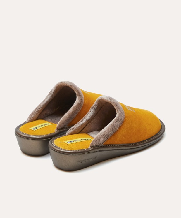 nordikas ZAPATILLAS DE CASA MUJER AFELPADO YELLOW Envío gratis