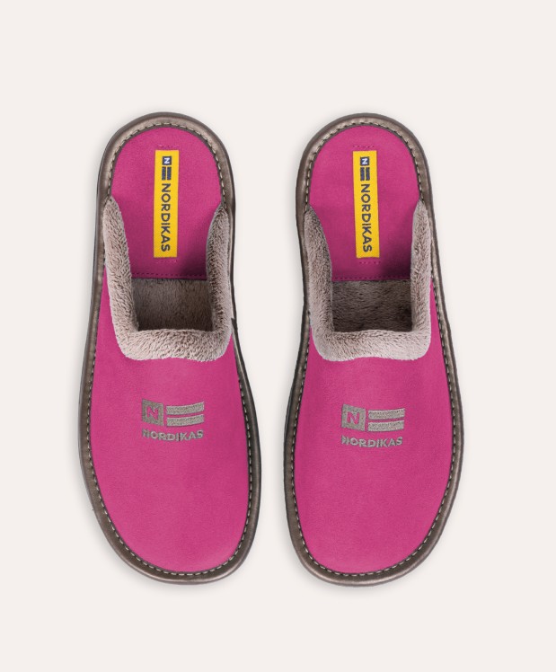 nordikas ZAPATILLAS DE CASA MUJER AFELPADO FRESA Últimos 2 días