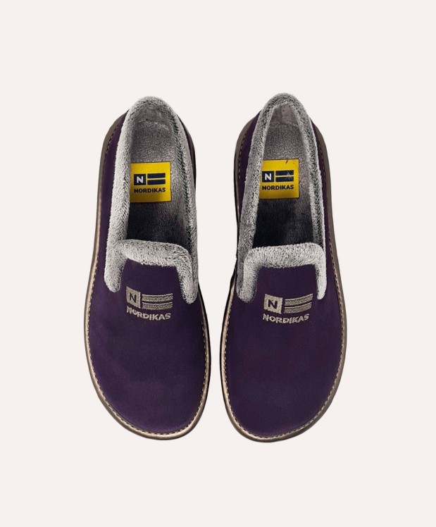 nordikas ZAPATILLAS DE CASA MUJER AFELPADO PURPURA Solo queda un día