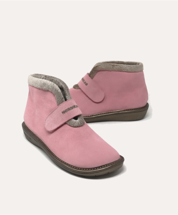 nordikas ZAPATILLAS DE CASA MUJER AFELPADO ROSA Precios de Black Friday