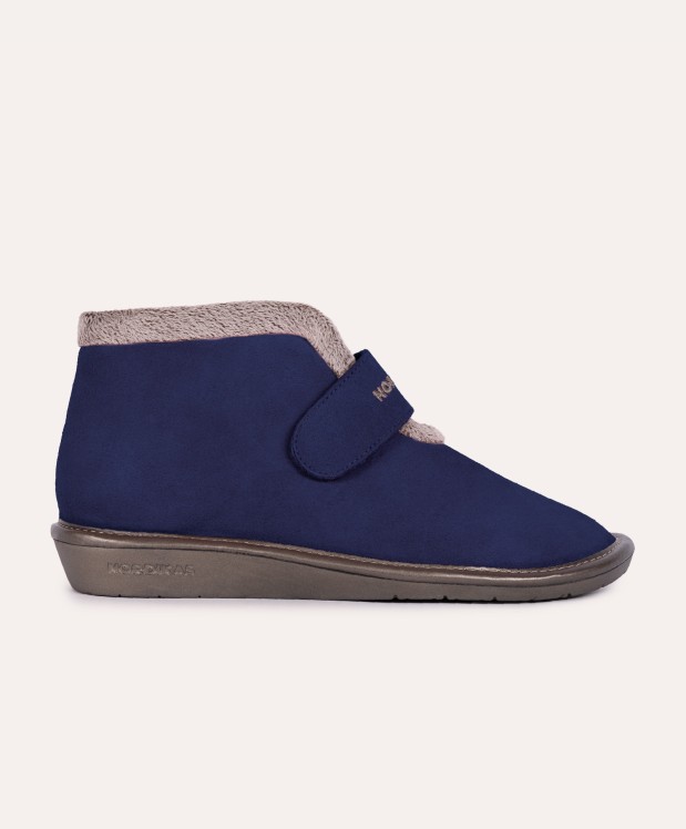 nordikas ZAPATILLAS DE CASA MUJER AFELPADO INDICO Descuentos del mes