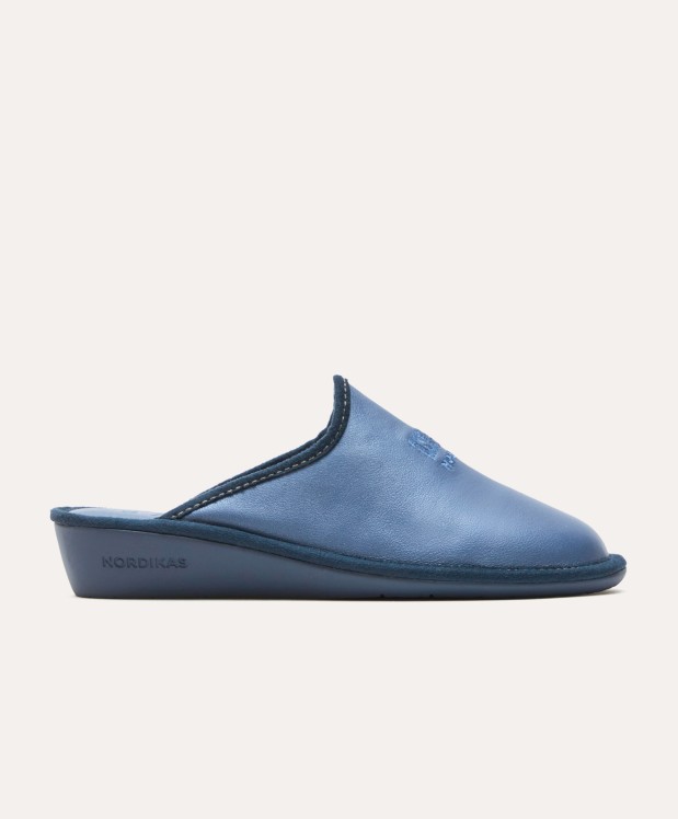 nordikas ZAPATILLAS DE CASA MUJER NACARADO AZUL PLOMO Última moda