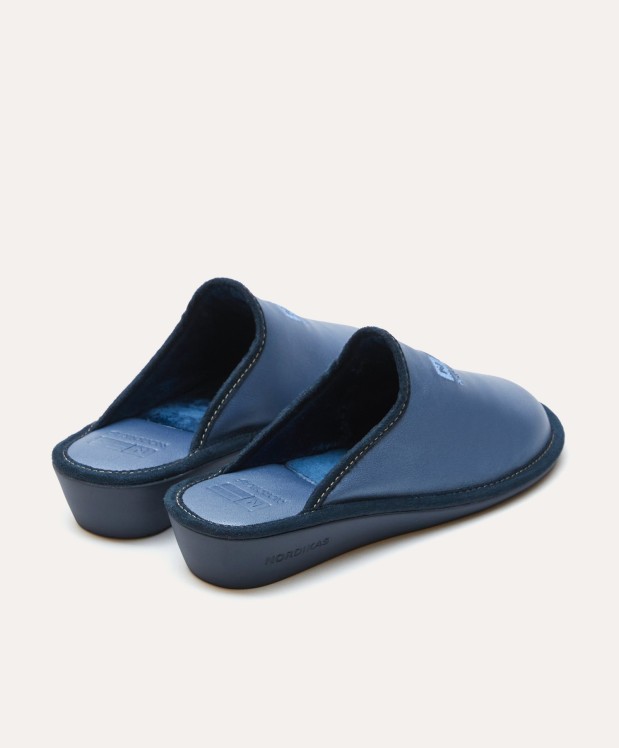 nordikas ZAPATILLAS DE CASA MUJER NACARADO AZUL PLOMO Última moda
