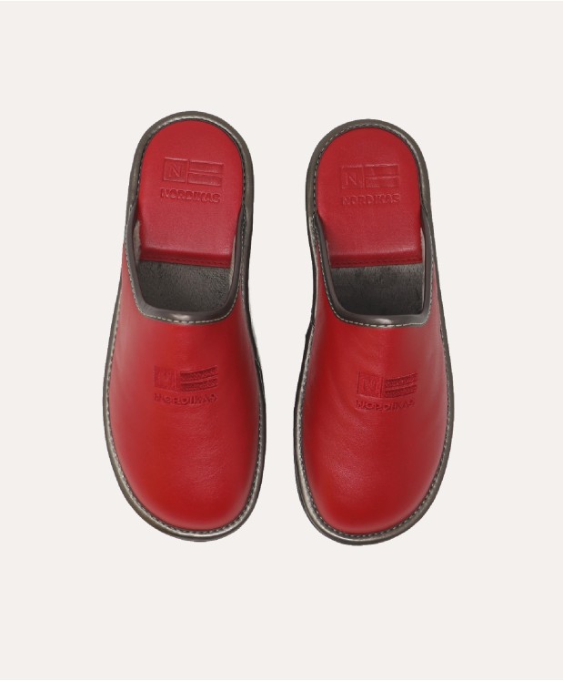nordikas ZAPATILLAS DE CASA MUJER DUBLIN ROJO Grandes ahorros