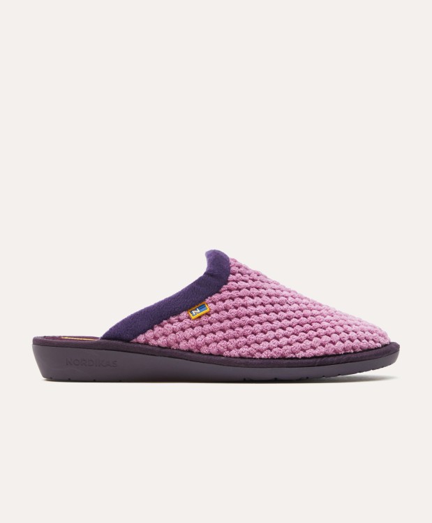 nordikas ZAPATILLAS DE CASA MUJER ANDES MALVA Ofertas