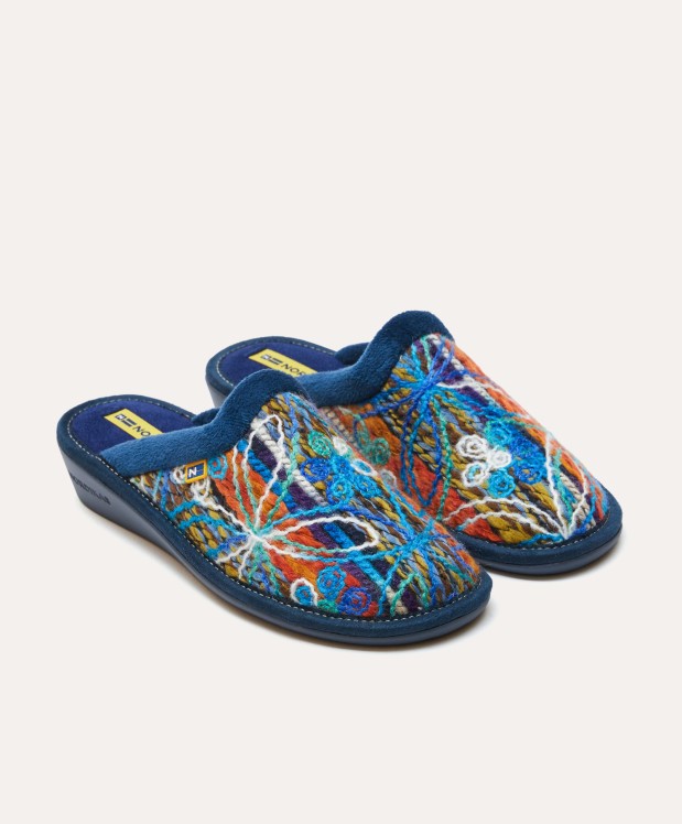nordikas ZAPATILLAS DE CASA MUJER TEQUILA AZUL Los más vendidos