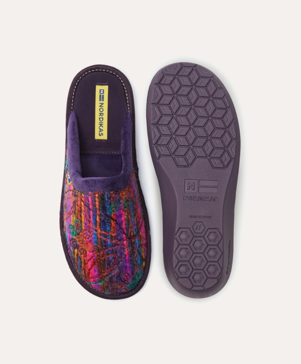 nordikas ZAPATILLAS DE CASA MUJER TEQUILA PURPURA Ventas relámpago