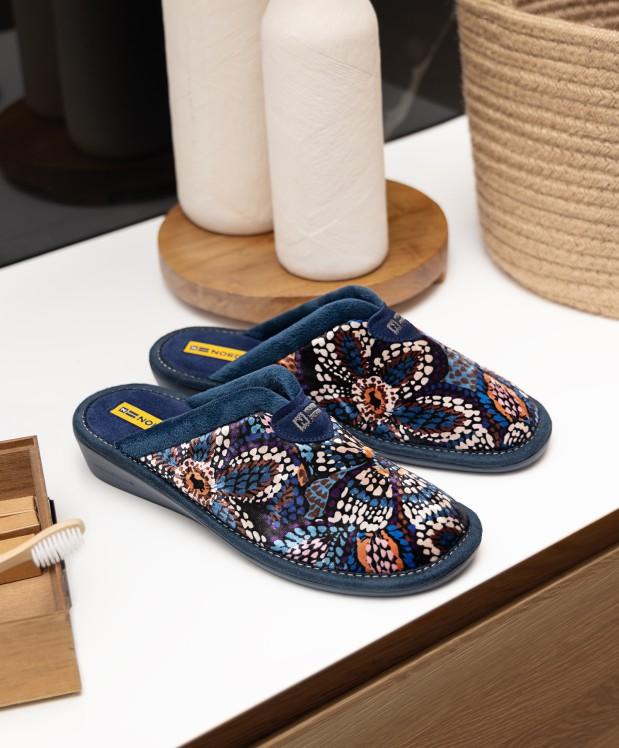 nordikas ZAPATILLAS DE CASA MUJER EDEN AZUL Rebajas online