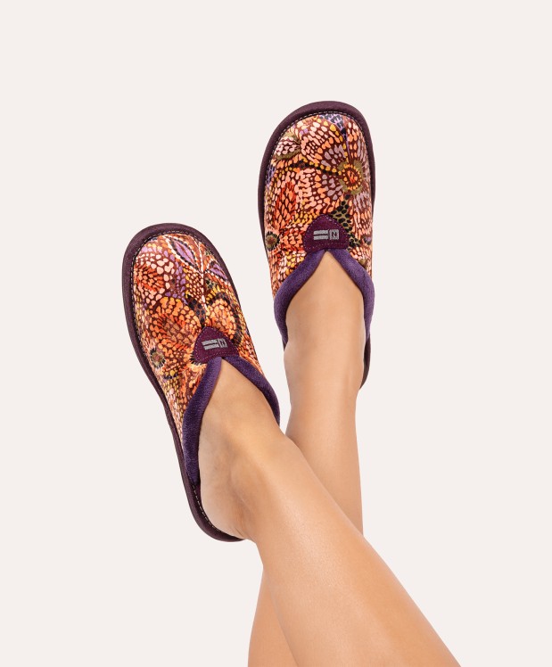 nordikas ZAPATILLAS DE CASA MUJER EDEN MORADO Rebajas top