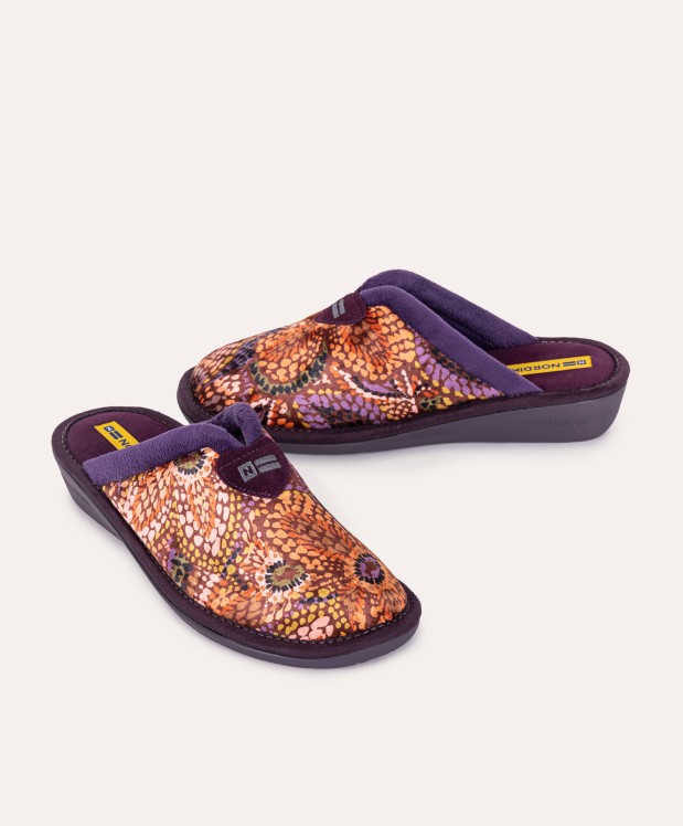 nordikas ZAPATILLAS DE CASA MUJER EDEN MORADO Rebajas top