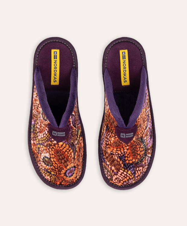 nordikas ZAPATILLAS DE CASA MUJER EDEN MORADO Rebajas top