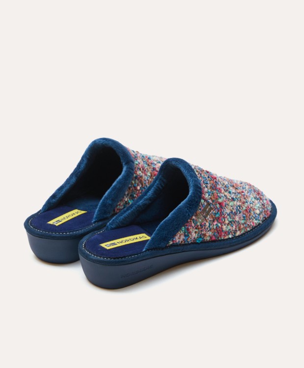nordikas ZAPATILLAS DE CASA MUJER AVIÑON ZAFIRO Envío gratis