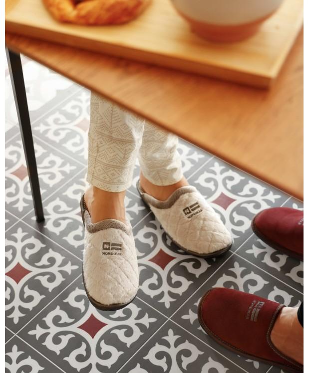nordikas ZAPATILLAS DE CASA MUJER ALPINO BEIGE Envío gratis