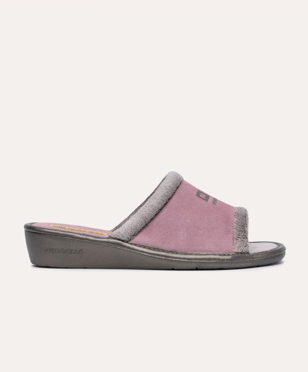 nordikas ZAPATILLAS DE CASA MUJER AFELPADO ROSA Último día