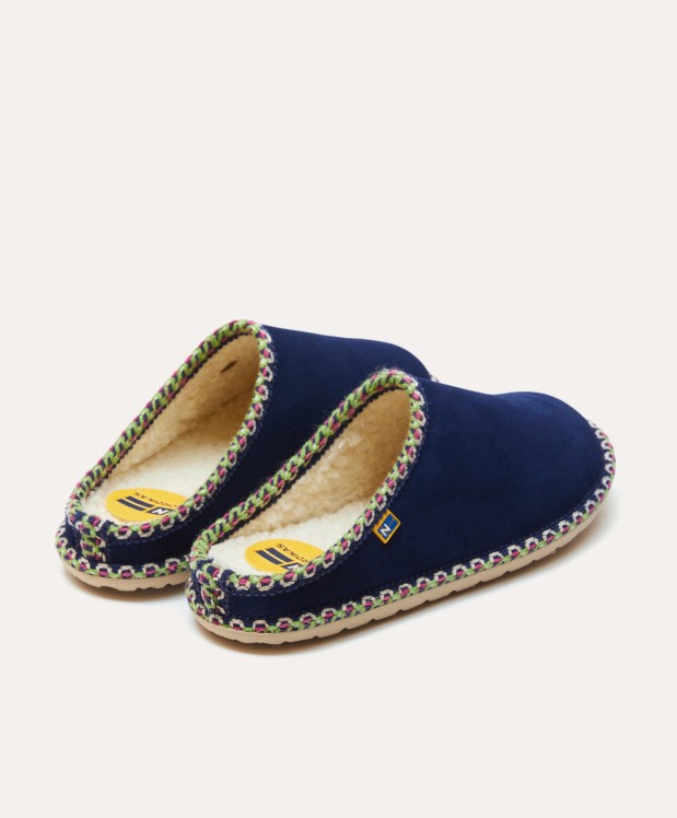 nordikas ZAPATILLAS DE CASA MUJER AFELPADO INDICO Solo hoy