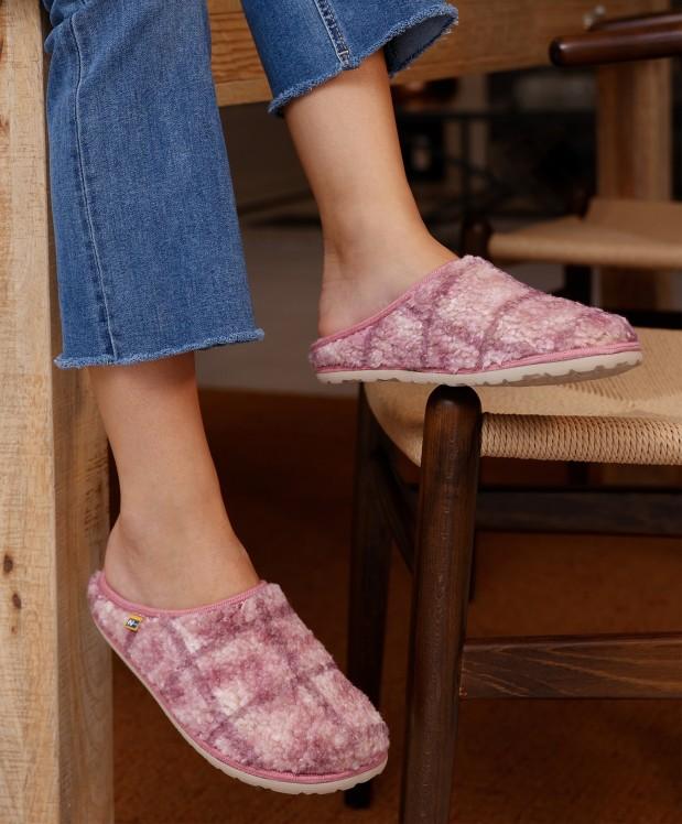 nordikas ZAPATILLAS DE CASA MUJER YOGUI MALVA En oferta