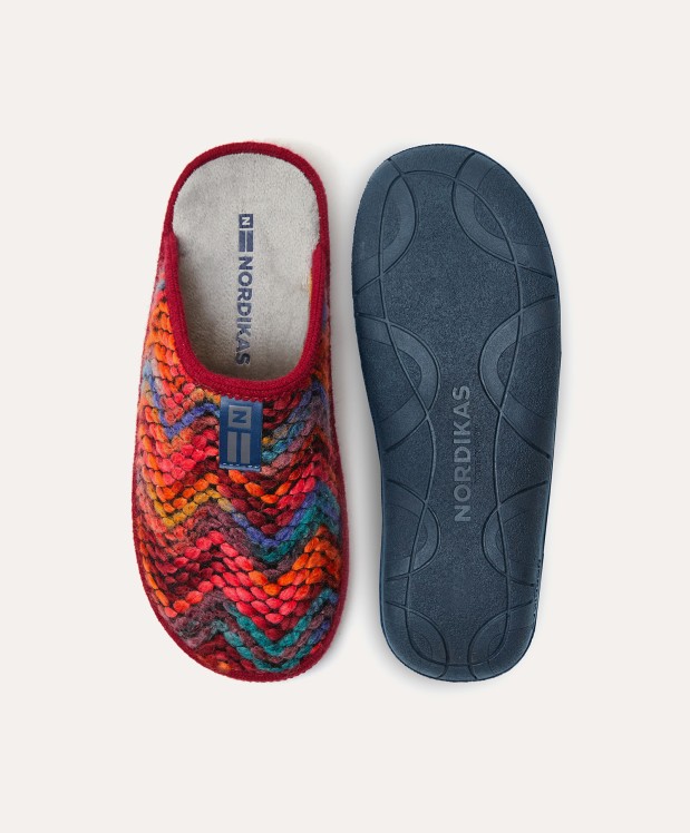 nordikas ZAPATILLAS DE CASA MUJER ANDINO RUBI Outlet