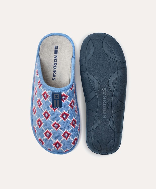 nordikas ZAPATILLAS DE CASA MUJER CERLER CELESTE Outlet online