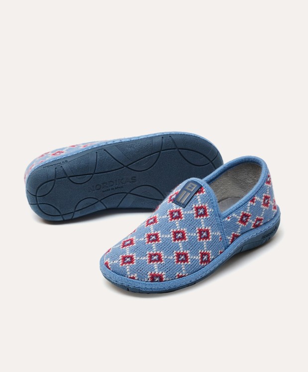 nordikas ZAPATILLAS DE CASA MUJER CERLER CELESTE Ofertas