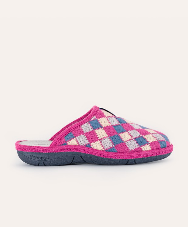 nordikas ZAPATILLAS DE CASA MUJER ARLEQUIN FRESA En oferta