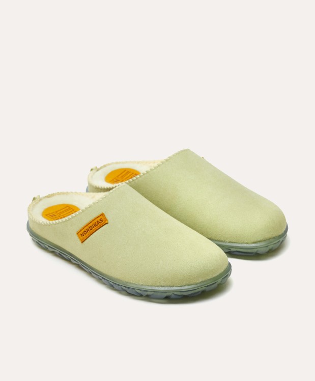 nordikas ZAPATILLAS DE CASA MUJER ECO SUEDE SALVIA Rebajas de fábrica