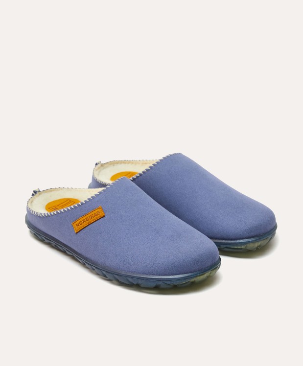 nordikas ZAPATILLAS DE CASA MUJER ECO SUEDE DENIM Ventas relámpago