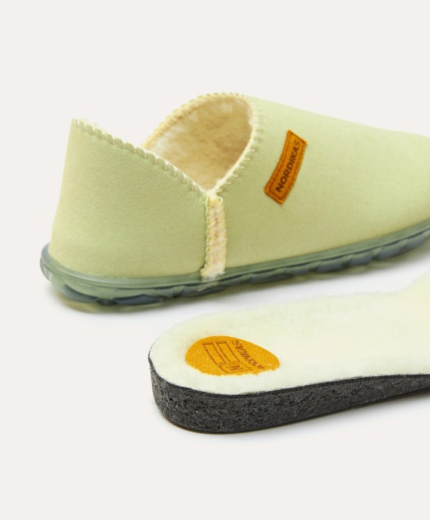 nordikas ZAPATILLAS DE CASA MUJER ECO SUEDE SALVIA Tienda