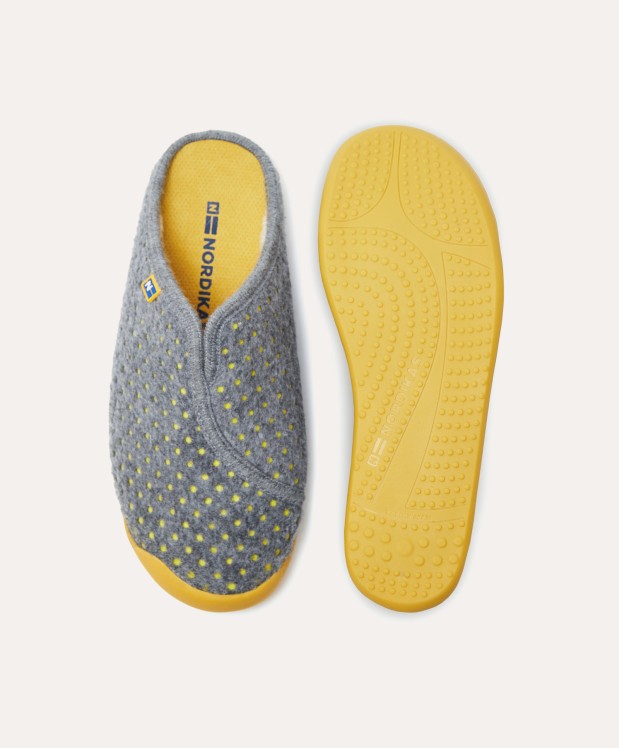 nordikas ZAPATILLAS DE CASA MUJER PUNTINI GRIS Liquidación