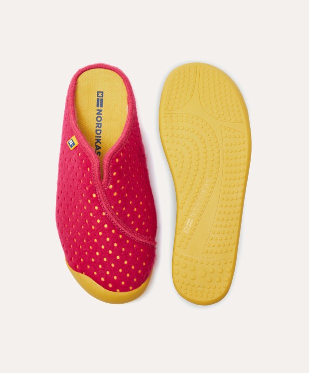nordikas ZAPATILLAS DE CASA MUJER PUNTINI FRESA Mejor oferta