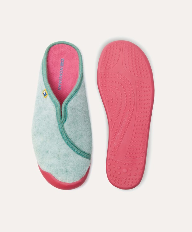 nordikas ZAPATILLAS DE CASA MUJER VIENA ESMERALDA Oferta especial