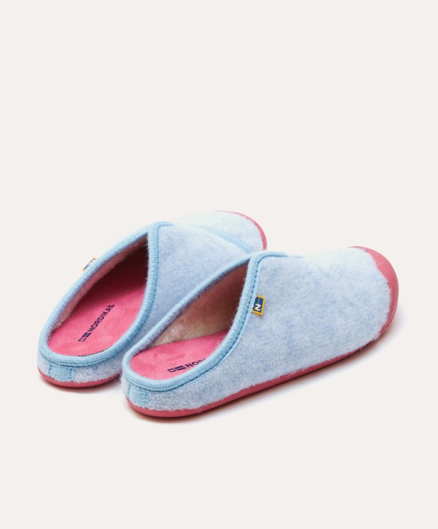 nordikas ZAPATILLAS DE CASA MUJER VIENA CELESTE Envío gratis
