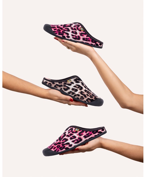 nordikas ZAPATILLAS DE CASA MUJER LINCE FRESA Oferta especial de fábrica