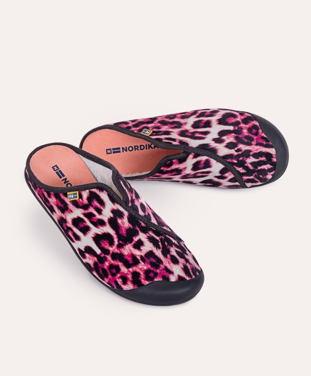 nordikas ZAPATILLAS DE CASA MUJER LINCE FRESA Oferta especial de fábrica