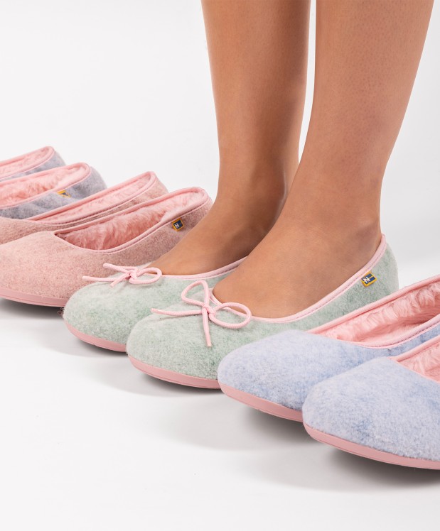 nordikas ZAPATILLAS DE CASA MUJER VIENA ESMERALDA Promoción trimestral