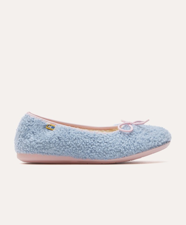 nordikas ZAPATILLAS DE CASA MUJER TEDDY CELESTE Grandes descuentos