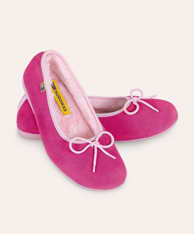 nordikas ZAPATILLAS DE CASA MUJER AFELPADO FRESA Envío internacional gratuito
