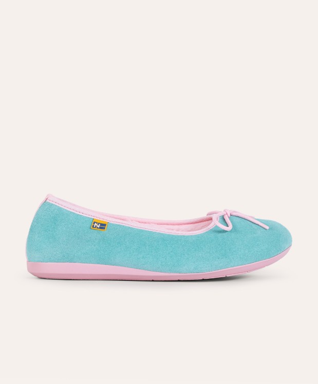 nordikas ZAPATILLAS DE CASA MUJER AFELPADO MENTA Limitado a 3 días
