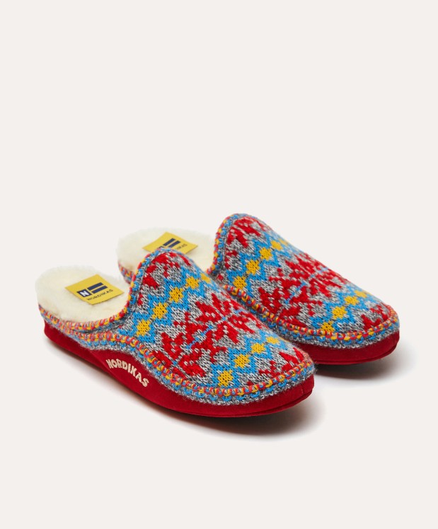 nordikas ZAPATILLAS DE CASA MUJER FORMIGAL ROJO Ofertas especiales